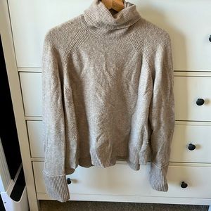J Crew turtleneck oversized sweater. Size L